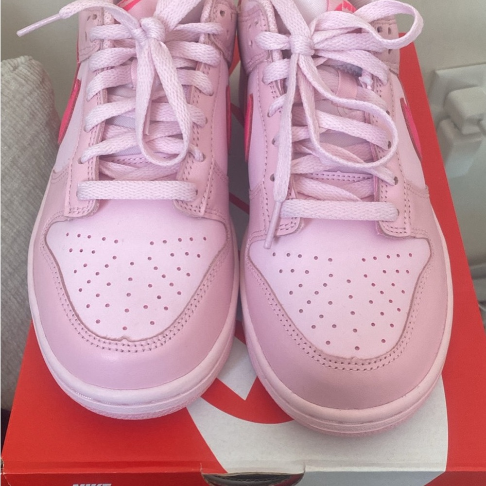 Triple Pink Dunks